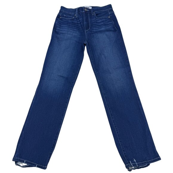 PAIGE Denim - Paige Jacqueline Straight Jean Women's Blue Denim Pants, Size 27